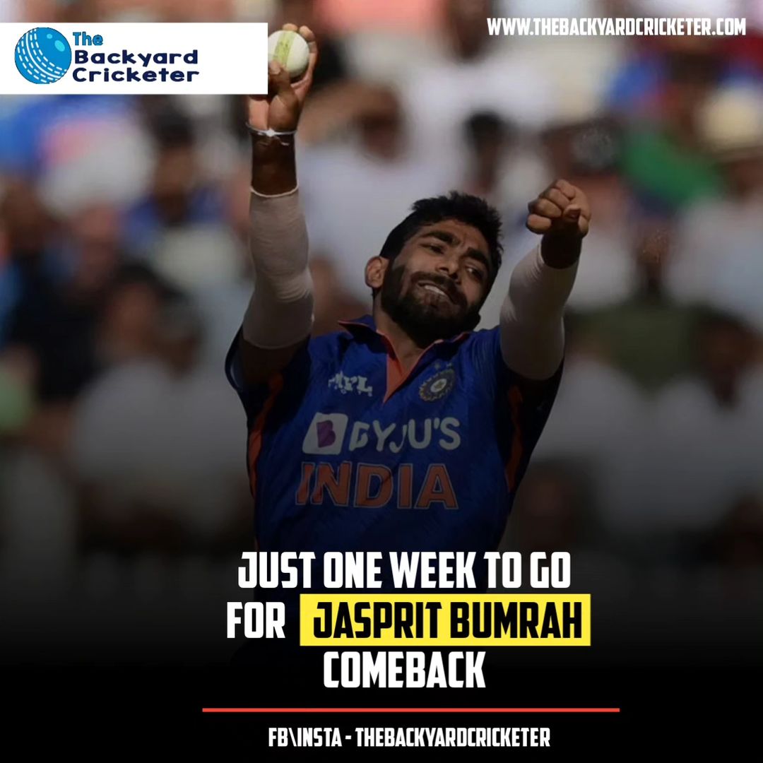 "Jasprit Bumrah: The Countdown to His Spectacular Comeback"