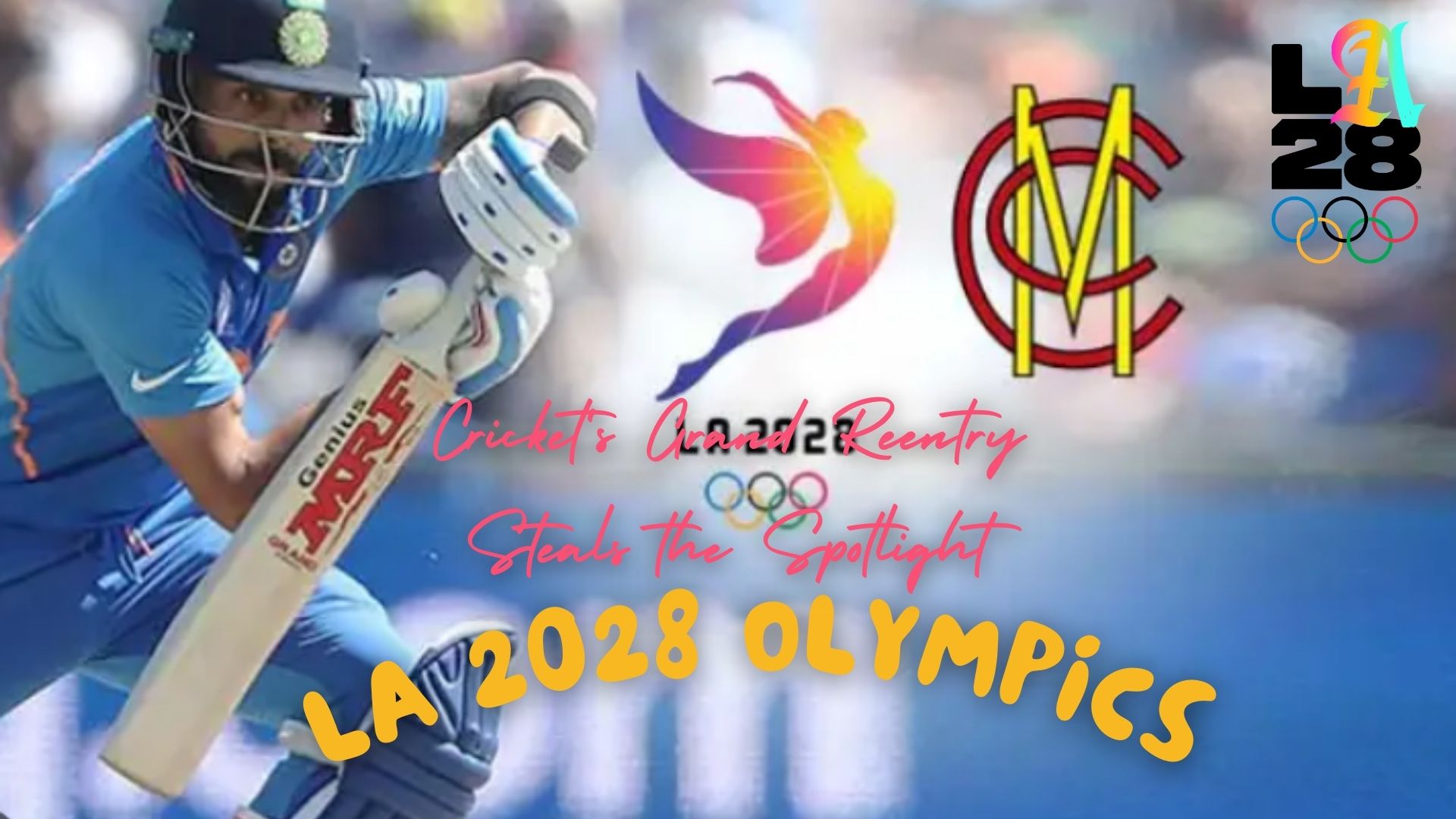 (Video)LA 2028 Olympics: Cricket's Grand Reentry Steals the Spotlight