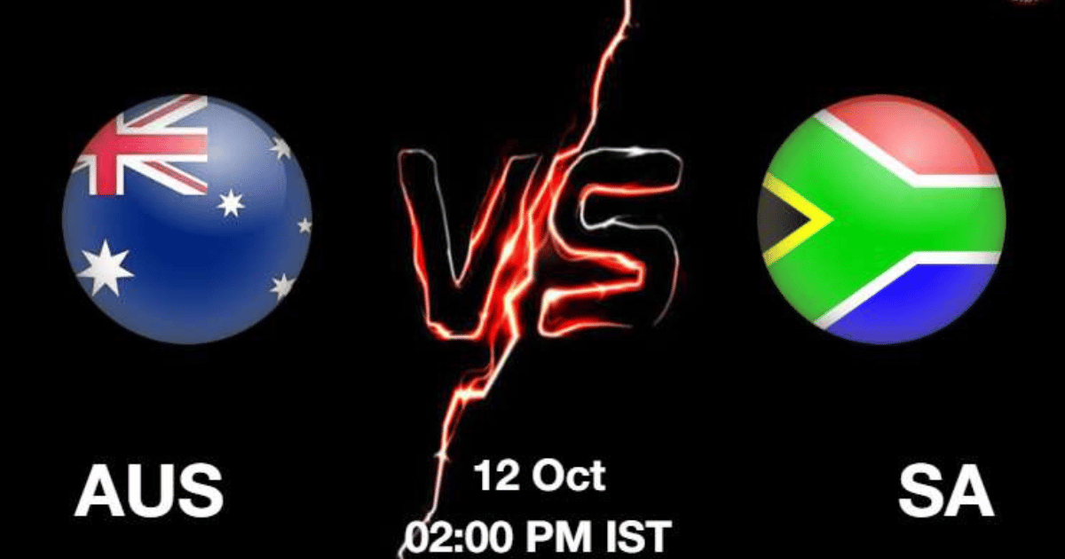 ( GL ) AUS vs SA Dream 11 Prediction, Pitch Report, Venue, World Cup Match
