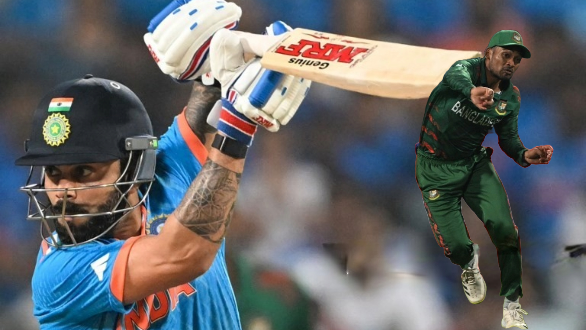 India vs Bangladesh | Match highlights | CWC23