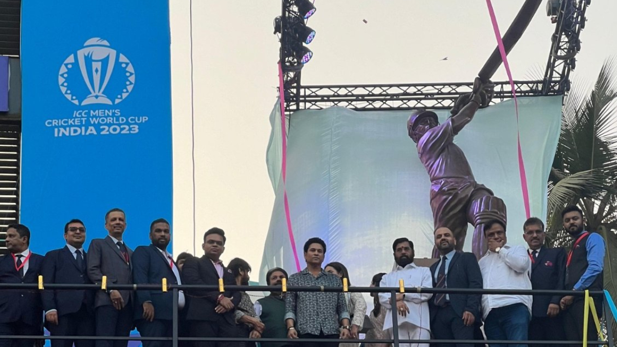 [VIDEO] Sachin Tendulkar's Statue Unveiled At The Wankede Stadium In Mumbai